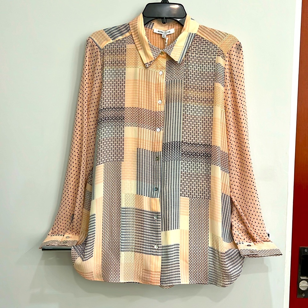 Rose & Olive XL polyester blouse